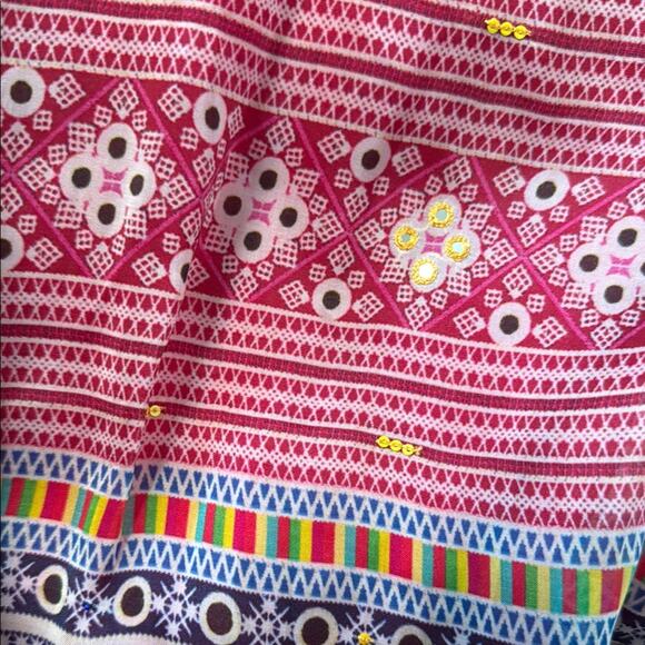 NWT Anthropology tanvi kedia Maxi Skirt tassels boho size M - Picture 5 of 7